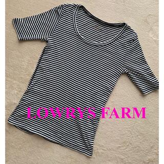 ローリーズファーム(LOWRYS FARM)のストライプＴシャツ☆LOWRYS FARM(Tシャツ(半袖/袖なし))