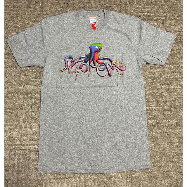 Supreme 2018SS Tentacles Tee シュプリーム テンタクルスTシャツ 半袖カットソー オクトパス タコ プリント ホワイト サイズM【210605】【新古品】【me04】