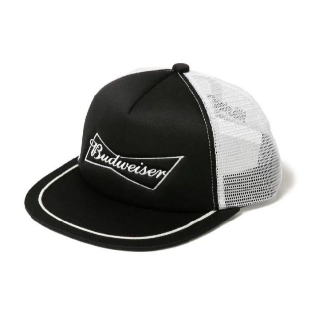 HUMAN MADE(ヒューマンメイド)のWasted Youth x Budweiser MESH CAP Black メンズの帽子(キャップ)の商品写真