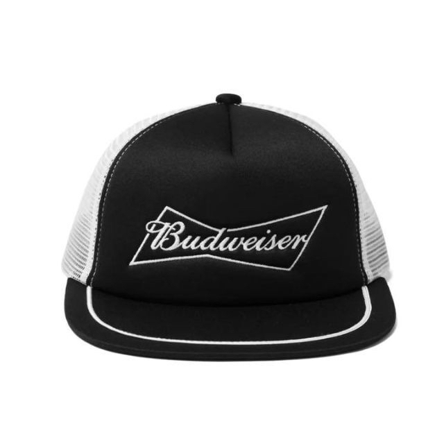 HUMAN MADE(ヒューマンメイド)のWasted Youth x Budweiser MESH CAP Black メンズの帽子(キャップ)の商品写真