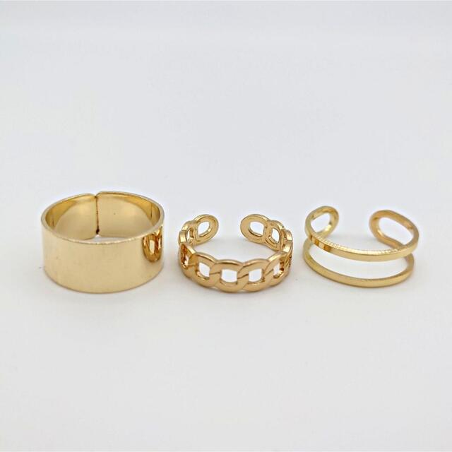 【セール】ゴールド 指輪 レディースアクセサリー レディースのアクセサリー(リング(指輪))の商品写真