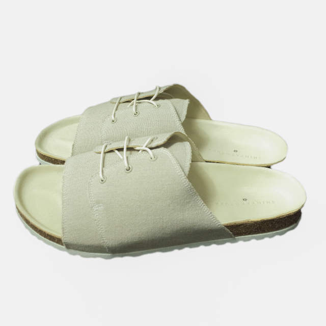 SHINYA KOZUKA シンヤコヅカ 22SS 日本製 POSTMAN CANVAS SANDAL ポストマンキャンバスサンダル 2201SK72 42(26.5-27.5cm) BEIGE シューズ【新古品】【SHINYA KOZUKA】サンダル