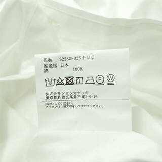 SOSHIOTSUKI ソウシオオツキ 22SS 日本製 THE KIMONO BREASTED