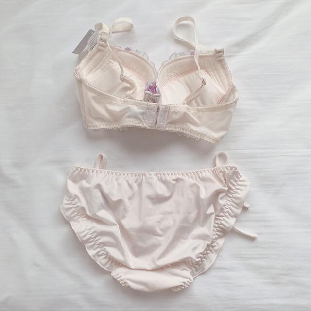 fran de lingerie♡フラワーブラセット レディースの下着/アンダーウェア(ブラ&ショーツセット)の商品写真