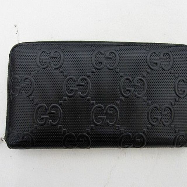 グッチ GUCCI 長財布 ラウンドファスナー GGエンボス 625558 【500円