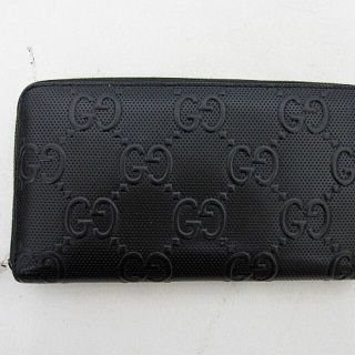 グッチ(Gucci)のグッチ GUCCI 長財布 ラウンドファスナー GGエンボス 625558(長財布)