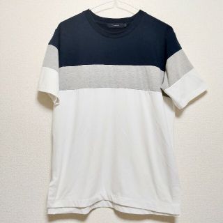 レイジブルー(RAGEBLUE)のRAGE BLUE メンズ Tシャツ M 半袖 レイジブルー 白 ネイビー 春夏(Tシャツ/カットソー(半袖/袖なし))