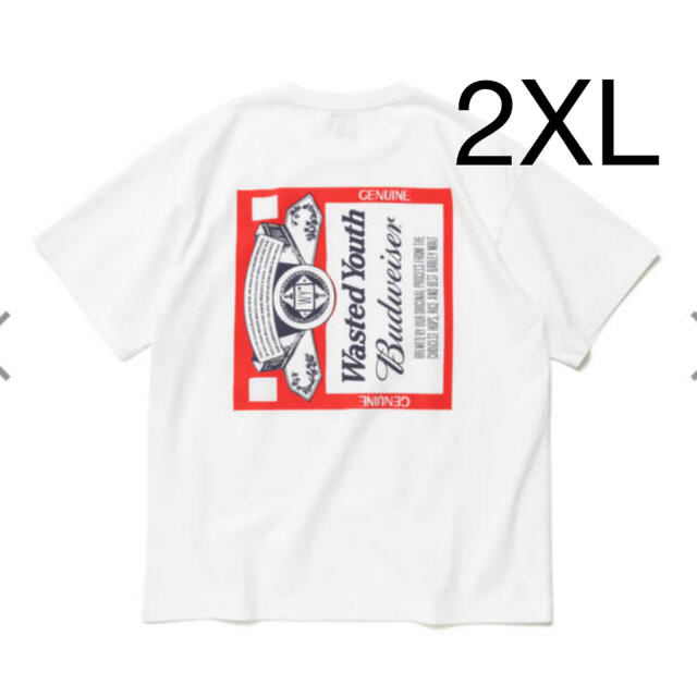 メンズ2XL Wasted Youth Budweiser T-SHIRT