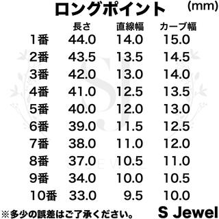 ロングポイント☆100枚☆クリアネイルチップ☆ネイルチップ☆クリア☆透明 コスメ/美容のネイル(つけ爪/ネイルチップ)の商品写真