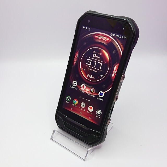 京セラ(キョウセラ)のSIMフリーau 京セラ TORQUE G03 KYV41 スマホ/家電/カメラのスマートフォン/携帯電話(スマートフォン本体)の商品写真