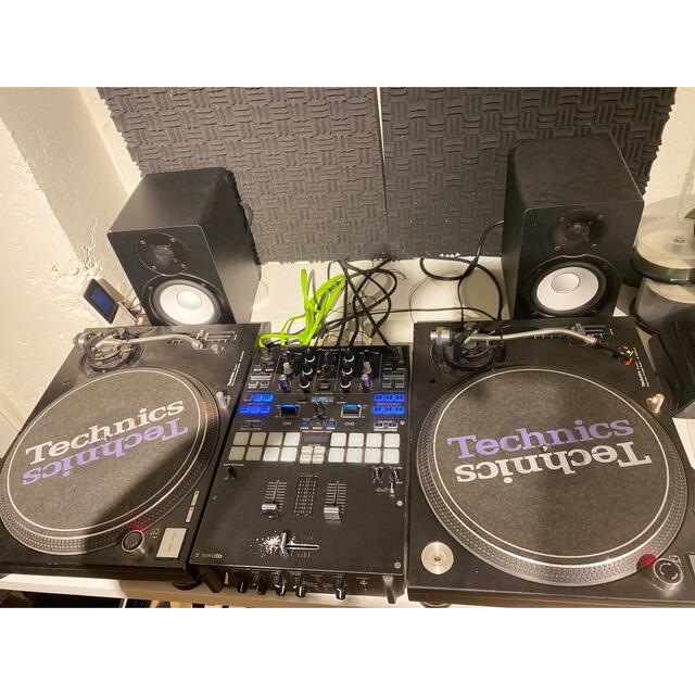 Pioneer(パイオニア)のDJセット （Technics×2 PioneerDJMS9 Yamaha×2） 楽器のDJ機器(ターンテーブル)の商品写真