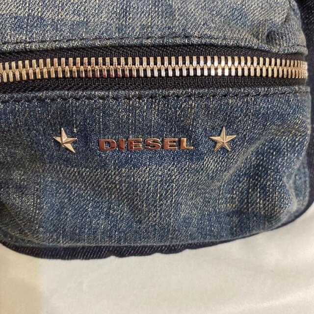 ディーゼル DIESEL デニム レザー F-DESTAR BELTBAG レディースのバッグ(ボディバッグ/ウエストポーチ)の商品写真