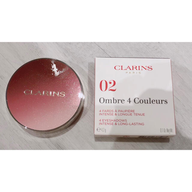 CLARINS(クラランス)のクラランス　オンブル4    02 ローズウッド コスメ/美容のベースメイク/化粧品(アイシャドウ)の商品写真