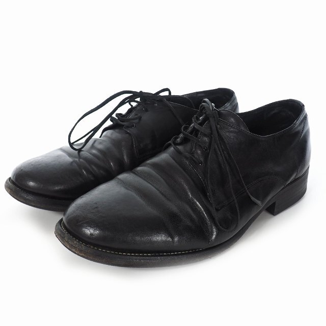 42265㎝相当【美品】　サイズ42　GUIDI　グイディ　ダービーシューズ