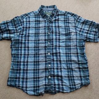 ウールリッチ(WOOLRICH)の大きいサイズ アメリカ古着 Woolrich 半袖シャツ XXL(シャツ)