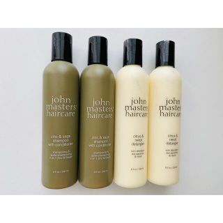 ジョンマスターオーガニック(John Masters Organics)の新品　ジョンマスターオーガニック 4本　Z&Sシャンプー　C&Nコンディショナ(シャンプー/コンディショナーセット)