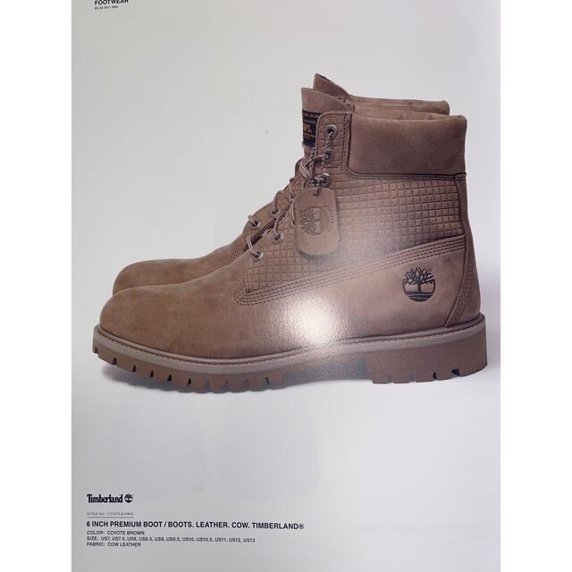 W)taps(ダブルタップス)のひったん様専用　WTAPS×timberland US9.5   27.5センチ メンズの靴/シューズ(ブーツ)の商品写真