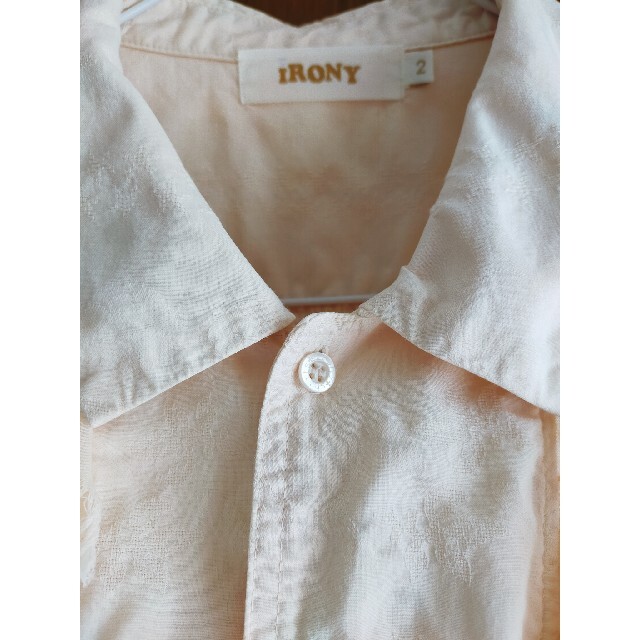 IRONY(アイロニー)のアイロニー シャツ 最終値下げ!! レディースのトップス(Tシャツ(半袖/袖なし))の商品写真