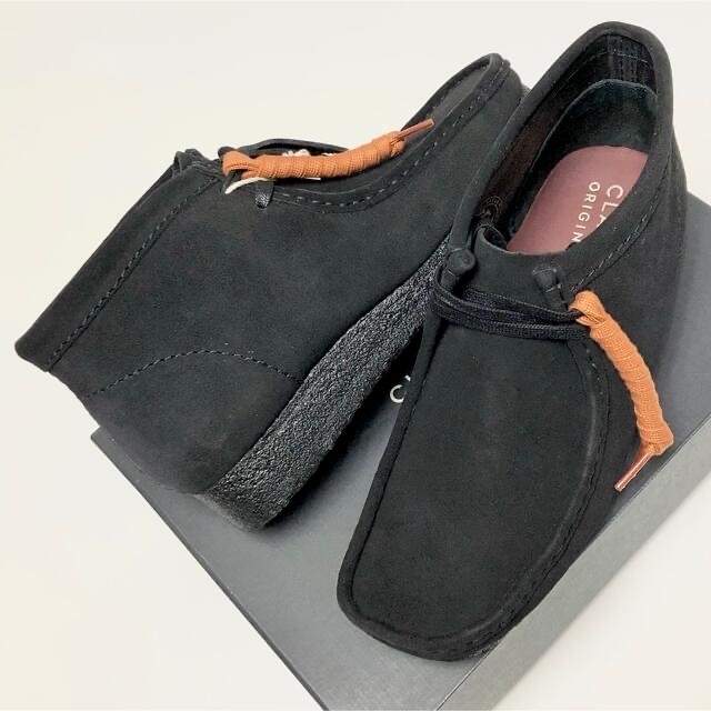 クラークス オリジナルス Wallabee ワラビー ブーツ Clarks 黒