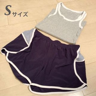 ギャップ(GAP)の★セール【 美品 セット 】タンクトップ ショートパンツ(ヨガ)