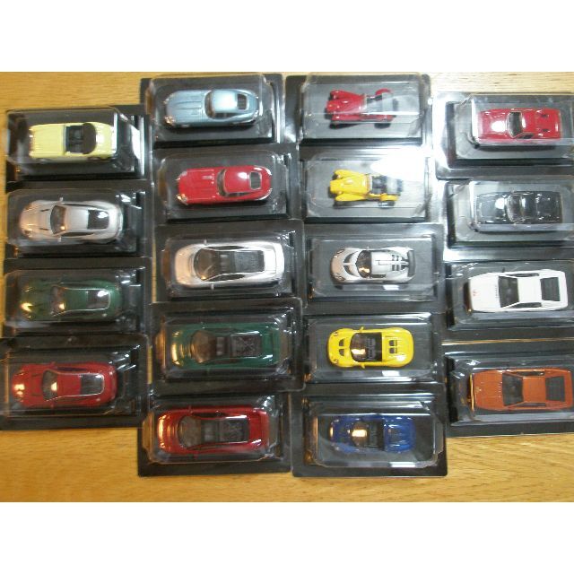 LOTUS(ロータス)の京商　1/64スケール　ブリティッシュカーコレクション　18台セット エンタメ/ホビーのおもちゃ/ぬいぐるみ(ミニカー)の商品写真