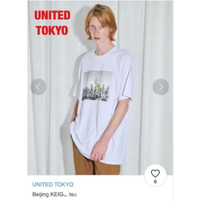 UNITED TOKYO　プリントTシャツ　Beijing KEIGO tee
