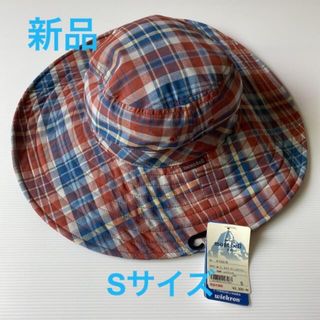 モンベル(mont bell)の新品●モンベル WIC.ライトフィールドハット●レッドブリック S(登山用品)