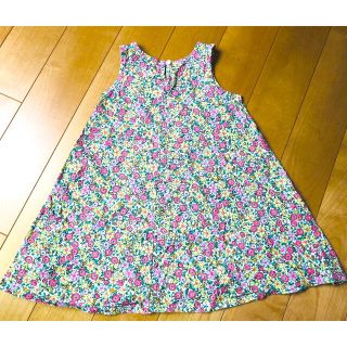 Gap フラワー フレア ワンピース 4歳 100cm 女の子(ワンピース)