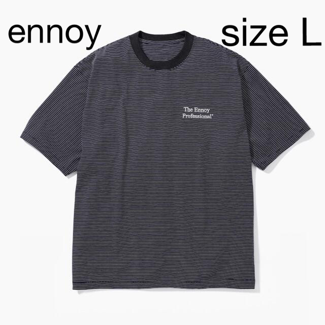 ennoy S/S Border T-Shirt (BLACK×WHITE)