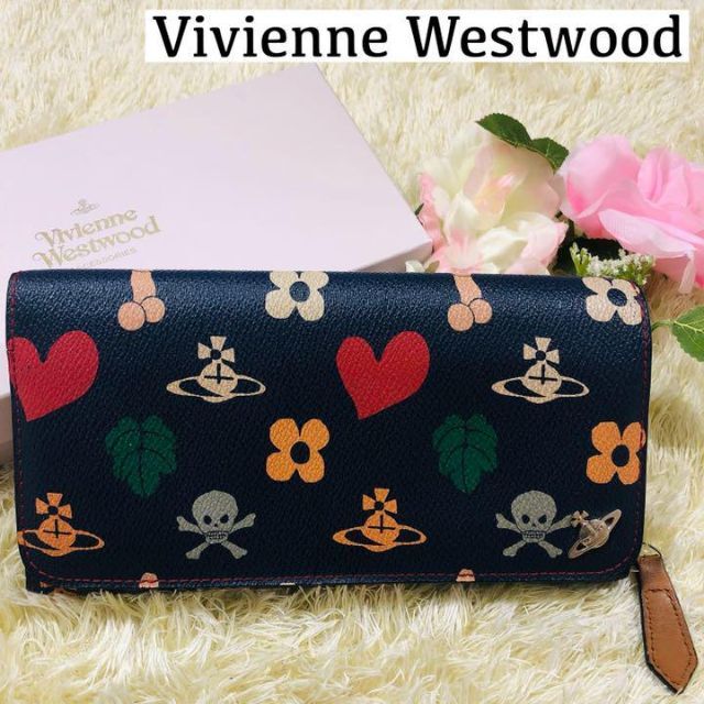 稀少✨良品】Vivienne Westwood ペイガンモノグラム柄 長財布 - 財布