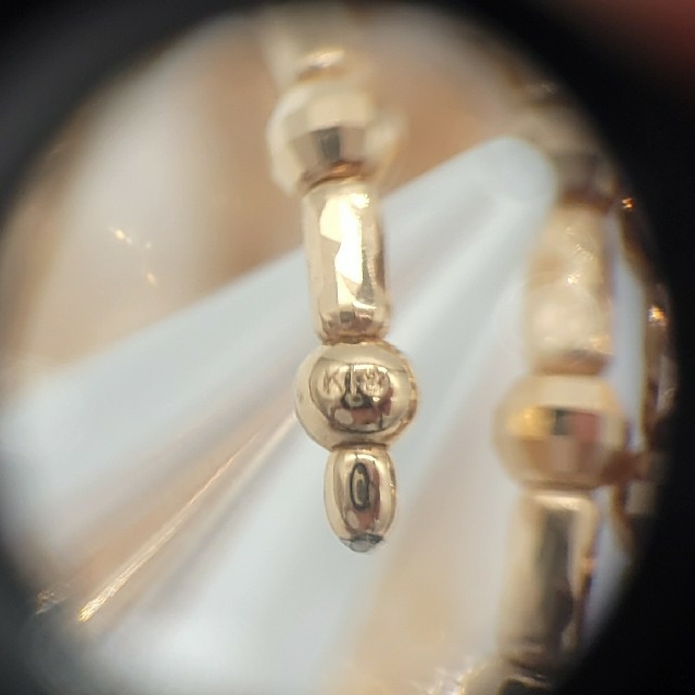 ピンクゴールドのフリーサイズリング レディースのアクセサリー(リング(指輪))の商品写真