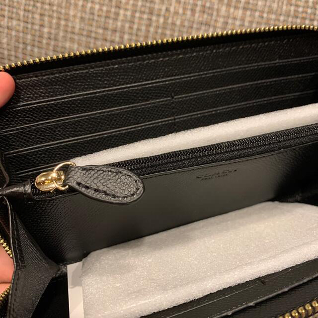 COACH(コーチ)の55933 コーチ　長財布　グリーンチェック　緑 レディースのファッション小物(財布)の商品写真