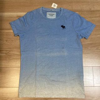 アバクロンビーアンドフィッチ(Abercrombie&Fitch)の【未使用】アバクロ　Tシャツ　グラデーション　青色(Tシャツ/カットソー(半袖/袖なし))