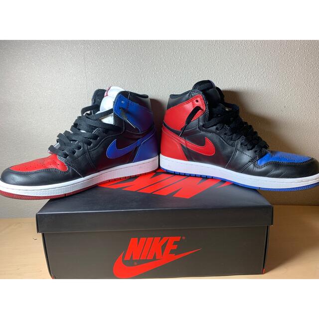 メンズNIKE AIR JORDAN1 HIGH OG TOP3 27.5cm