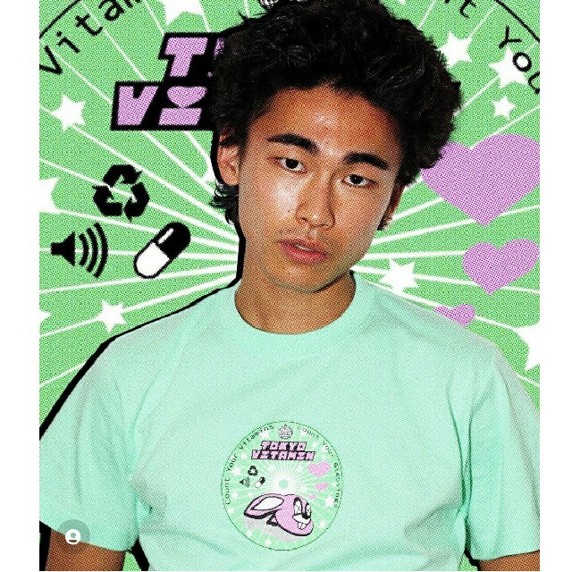 【新品未使用】tokyovitamin tシャツ　Ｌサイズ