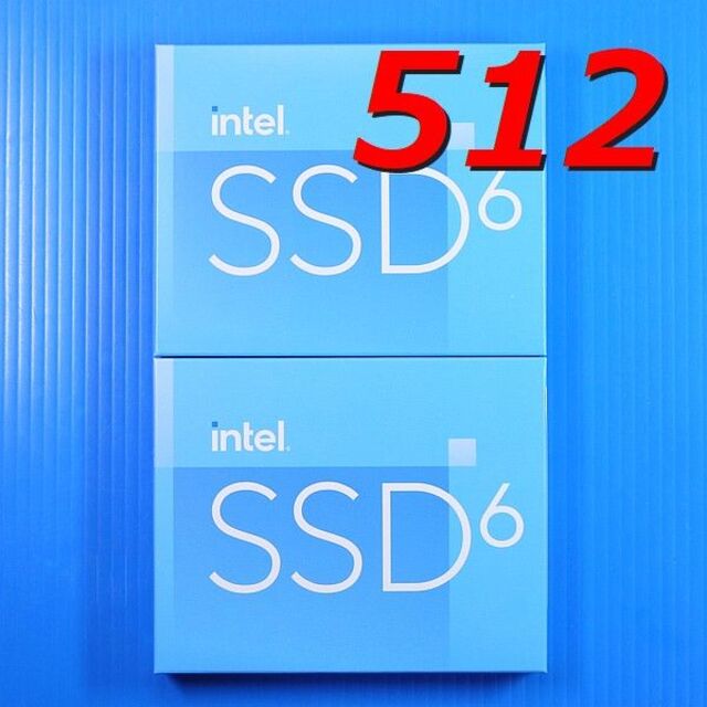 【SSD 512GB 2個セット】Intel SSD 670p M.2 PCIE