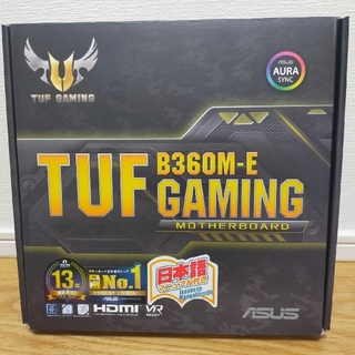 TUF B360M−E GAMING マザーボード(PC周辺機器)