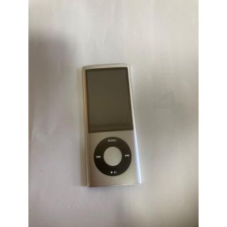 アイポッド(iPod)のiPod nano第5世代16GB  シルバー(ポータブルプレーヤー)