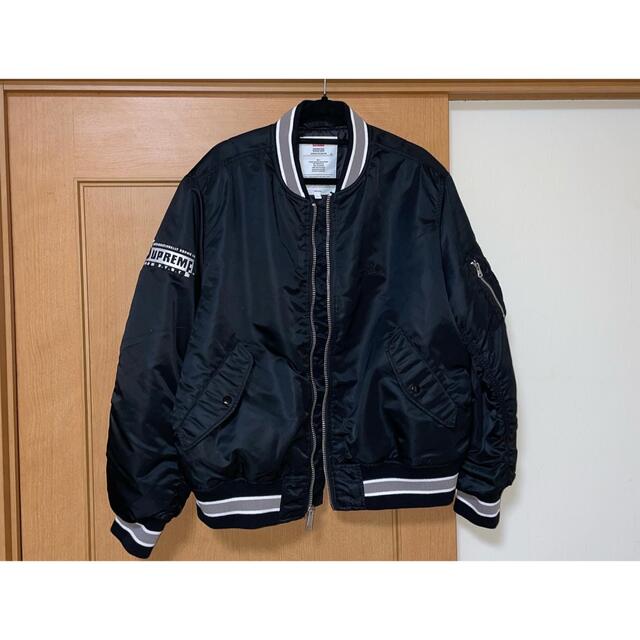 新品2023 Supreme - Supreme Second To None MA-1 Jacket 黒の通販 by