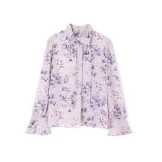 ジルスチュアート(JILLSTUART)のJILLSTUART 花柄　ボウタイブラウス♡(シャツ/ブラウス(長袖/七分))