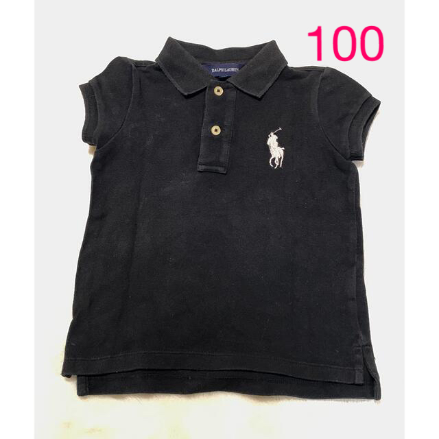 POLO RALPH LAUREN(ポロラルフローレン)のラルフローレン RALPH LAUREN 半袖ポロシャツ　100サイズ キッズ/ベビー/マタニティのキッズ服女の子用(90cm~)(Tシャツ/カットソー)の商品写真