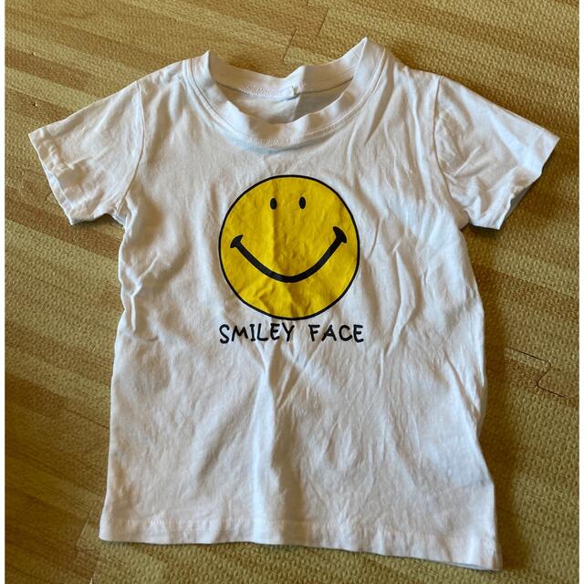 スマイル Tシャツ　ニコちゃん　95 キッズ/ベビー/マタニティのキッズ服男の子用(90cm~)(Tシャツ/カットソー)の商品写真