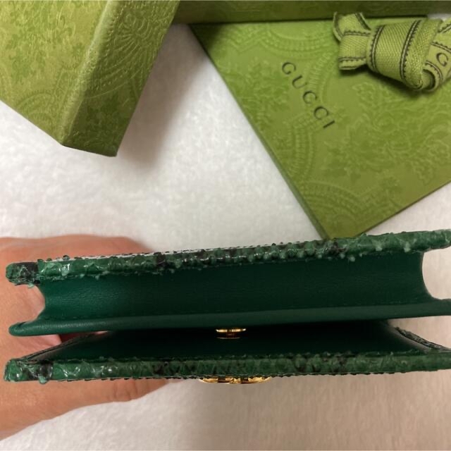 GUCCI - グッチ GUCCI パイソン ミニ財布の通販 by coco's shop GUCCI - グッチ GUCCI パイソン ミニ財布の通販 by coco's shop