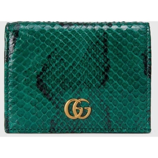 グッチ(Gucci)のグッチ　GUCCI パイソン　ミニ財布(折り財布)