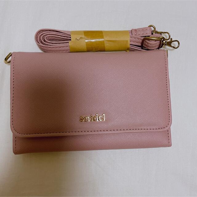 スナイデル snidel お財布ショルダー 定番キャンバス - ショルダーバッグ