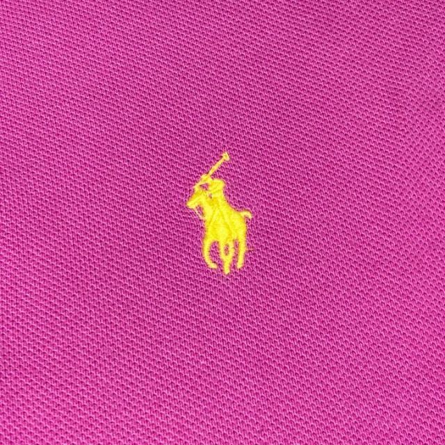 Ralph Lauren(ラルフローレン)のラルフローレン♡レディース ポロシャツ ワンピース 半袖 ピンク ポニー刺繍 レディースのワンピース(ひざ丈ワンピース)の商品写真