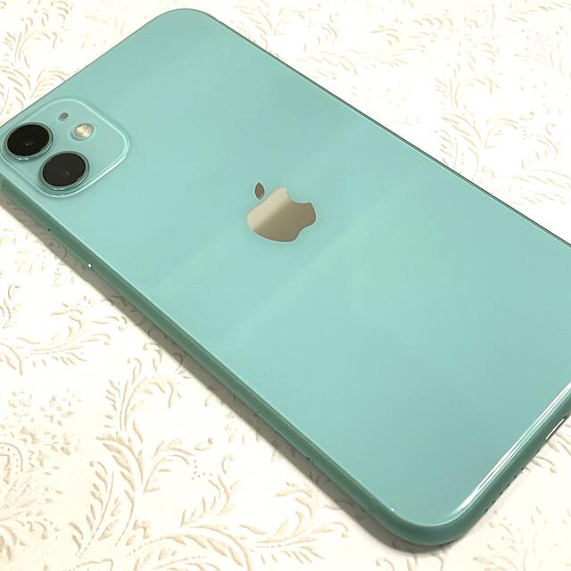 超美品???? iPhone 11 128GB グリーン　Apple購入品