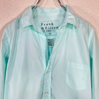 フランクアンドアイリーン(Frank&Eileen)の【美品・製品染め】フランクアンドアイリーン　長袖シャツ　バリー　水色　開襟　青(シャツ/ブラウス(長袖/七分))