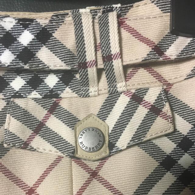 BURBERRY BLUE LABEL(バーバリーブルーレーベル)のバーバリー ブルーレーベル ♡美品♡ ノバチェック 膝丈スカート ベージュ レディースのスカート(ひざ丈スカート)の商品写真