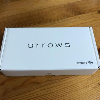 arrows - arrows We FCG01 au SIMフリー ホワイトの通販 by miyu's shop｜アローズならラクマ